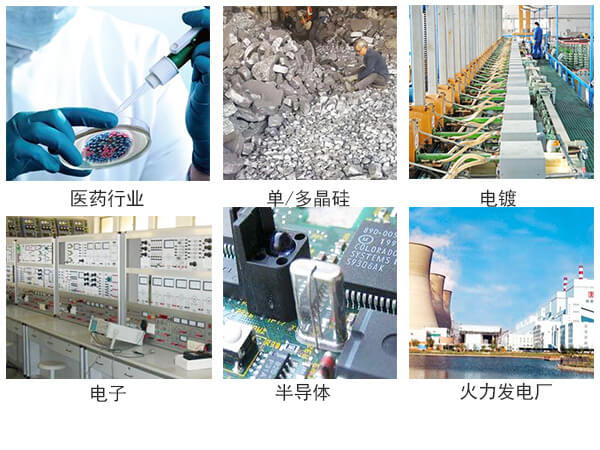 反滲透純水機應用領域